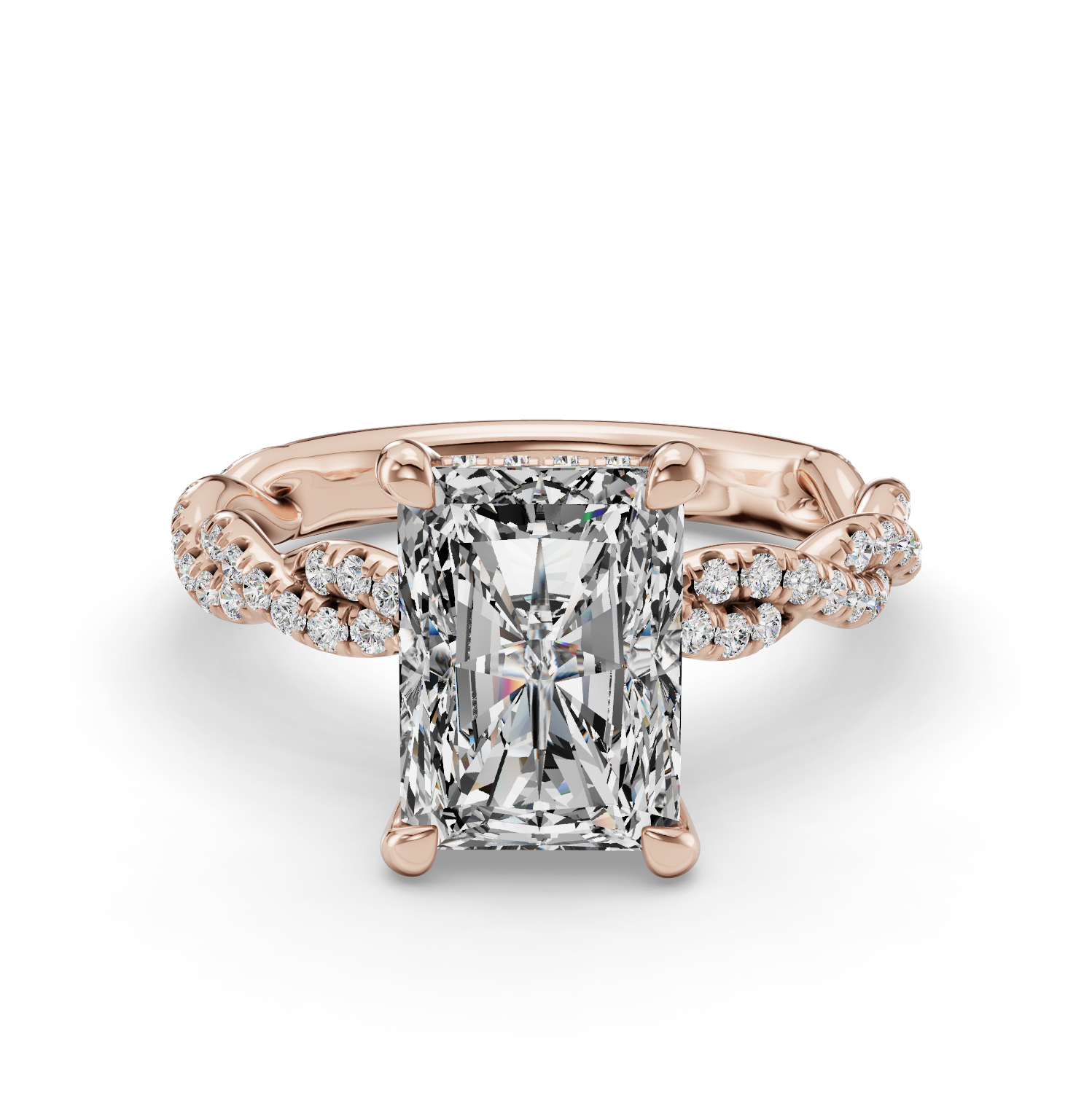 Althea Twisted Engagement Ring