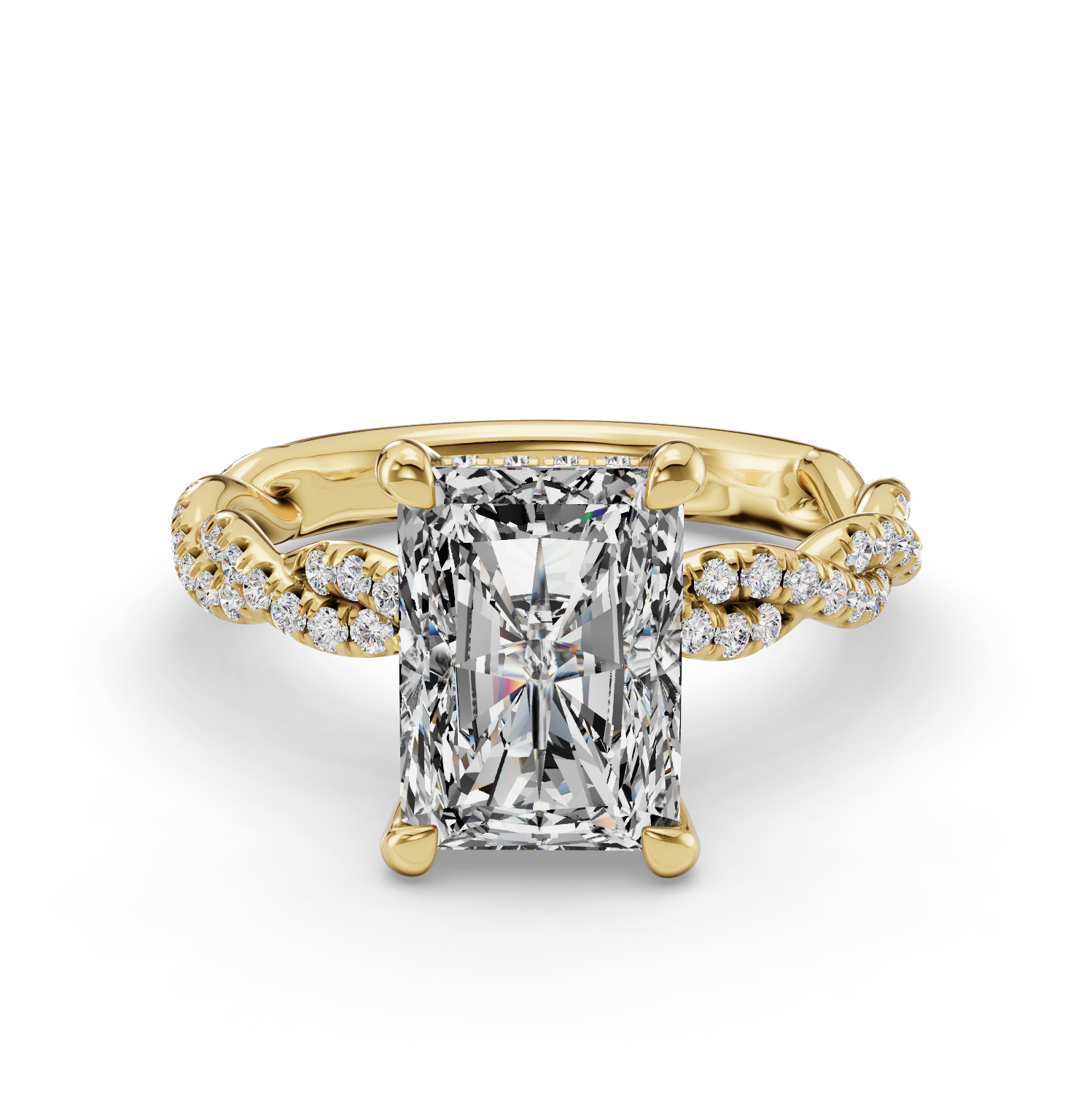 Althea Twisted Engagement Ring