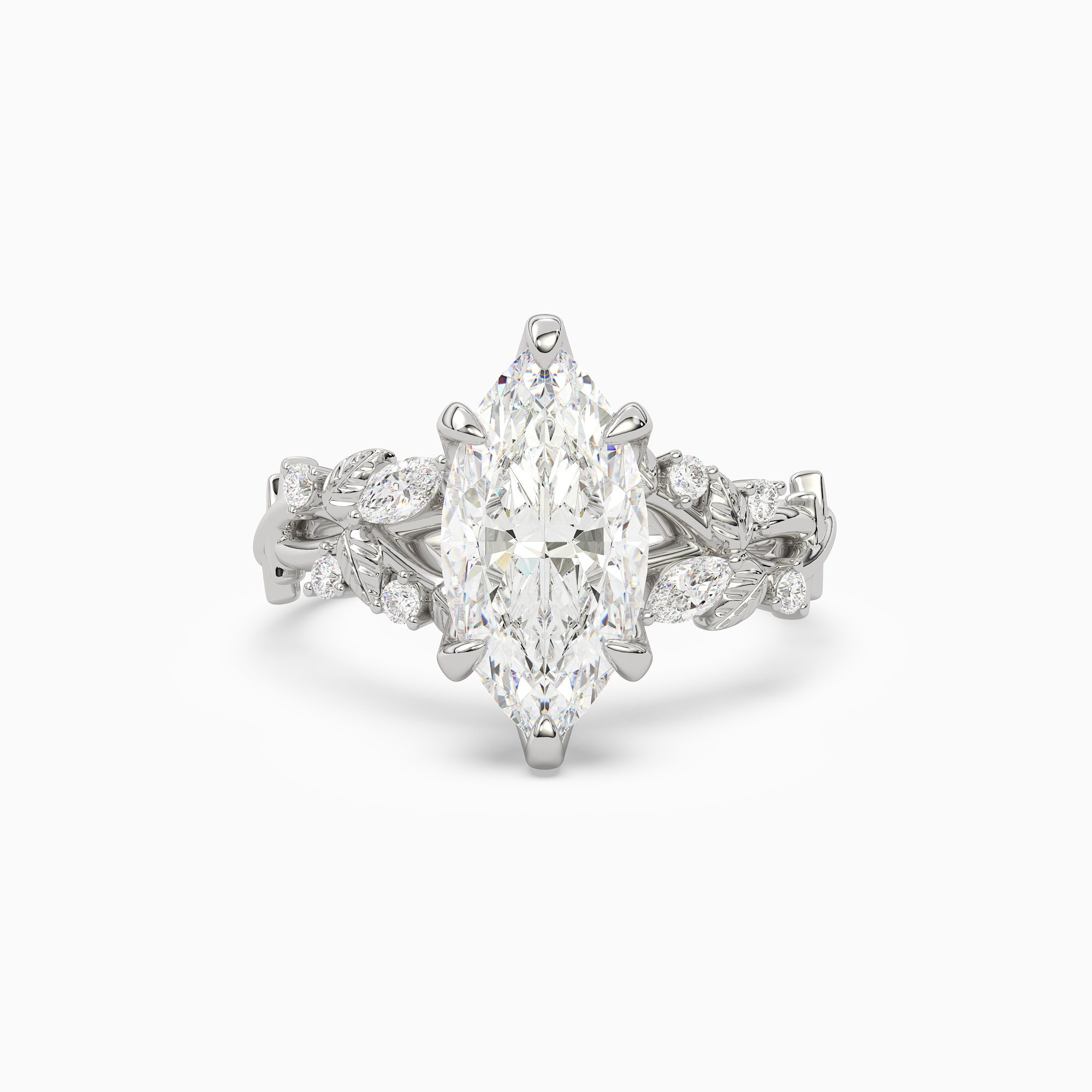 Asteria Garden Engagement Ring