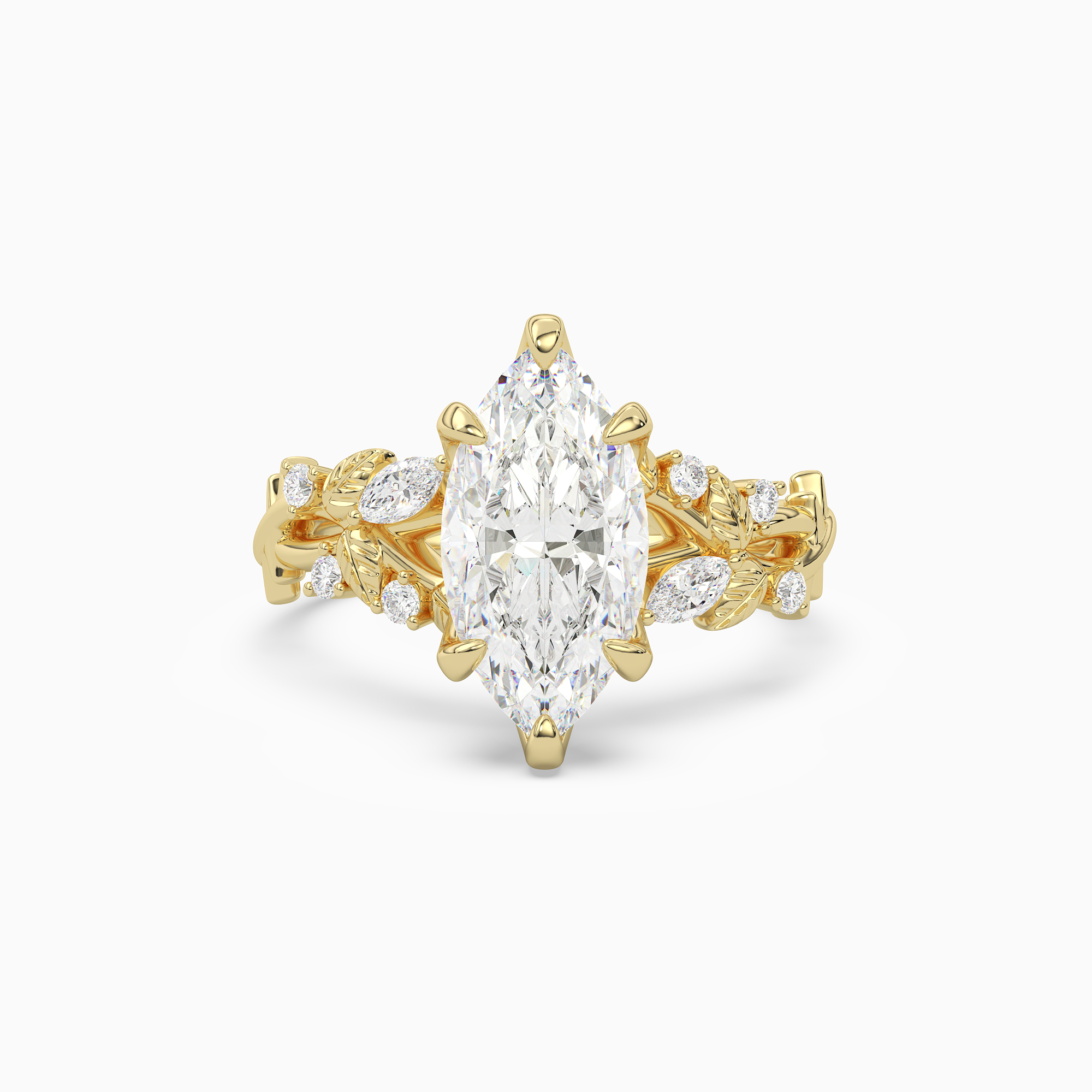 Asteria Garden Engagement Ring